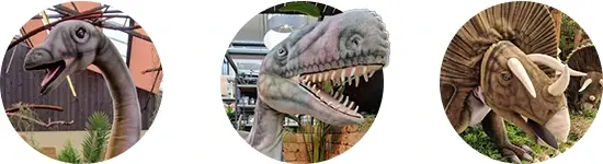 Ontdek de Dino's in Floralux