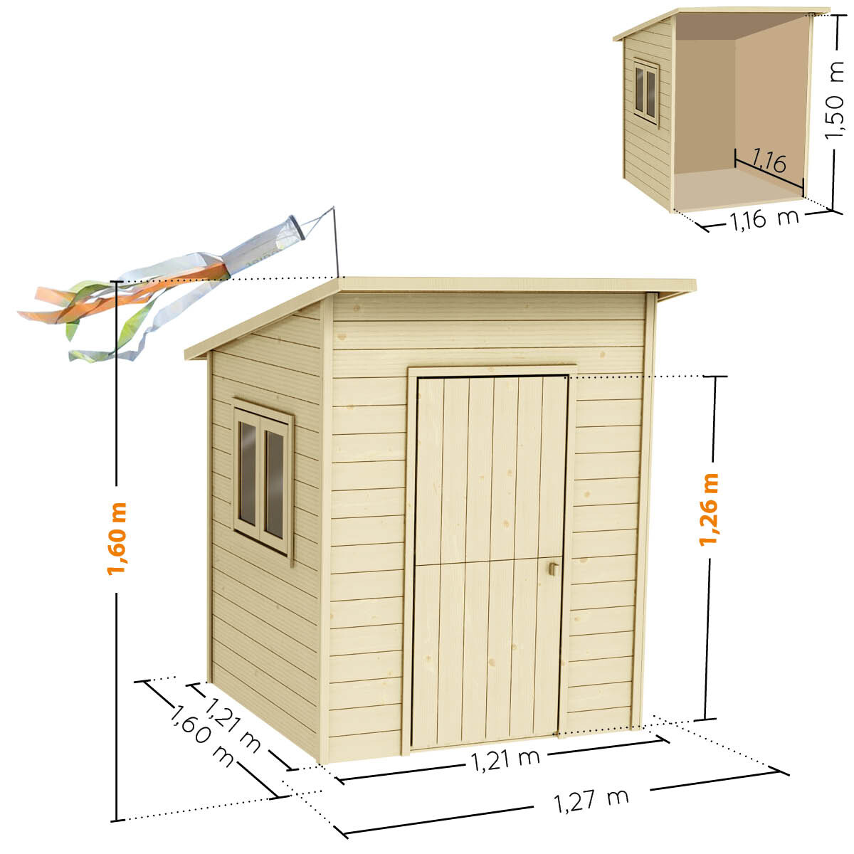 Soulet houten speelhuis Santa Monica - speelhuis voor buiten kopen - 0 - 1 - 2 - 3
