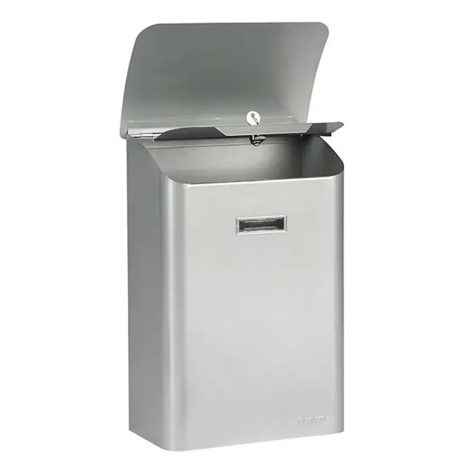 Brievenbus leeds zilvergrijs - brievenbus kopen - 0 - 1 - 2 - 3 - 4