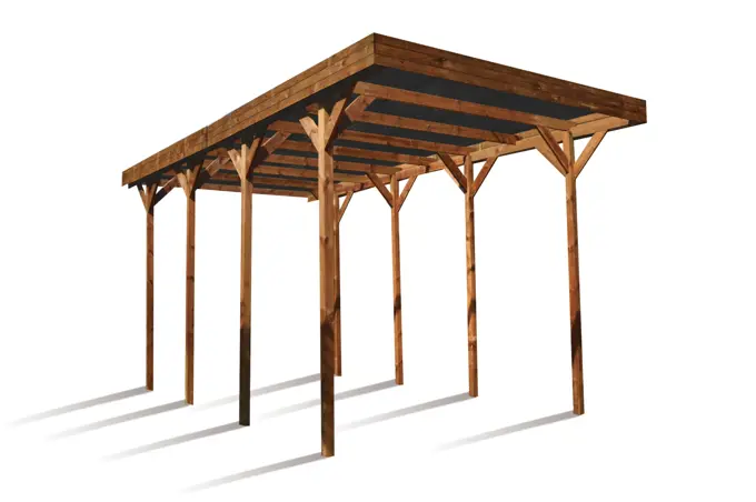 Carport voor je campingcar - extra hoge carport - 0