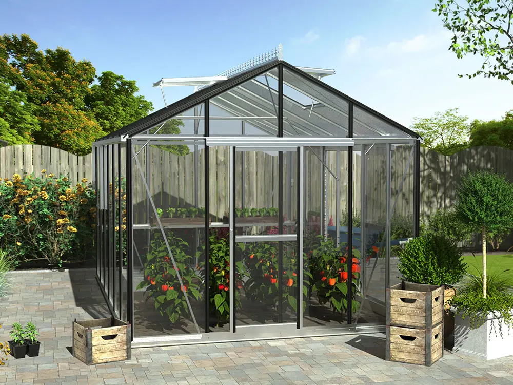 Flexi serre 4,5 meter - Aluminium tuinkas filclair kopen-1