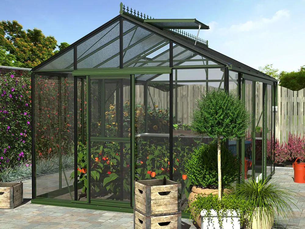 Flexi serre 4,5 m kopen - kas flexi filclair kopen groen-1