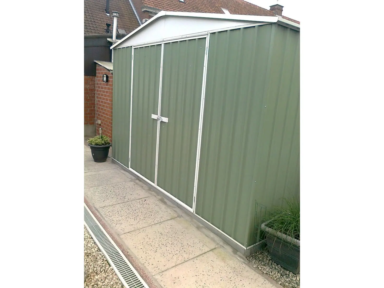 Absco Regent metalen tuinberging 30292RK - 8,76 m² - groen --2